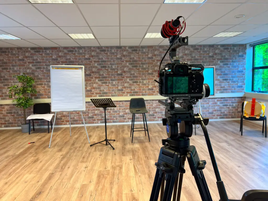 Opname voor de online NLP trainingen